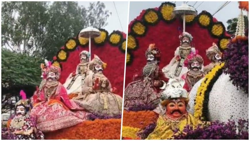 महाकाल सवारी विवाद: अंतिम राजसी सवारी में अनधिकृत मुखौटे और झांकी को लेकर महाकाल सेना ने की शिकायत
