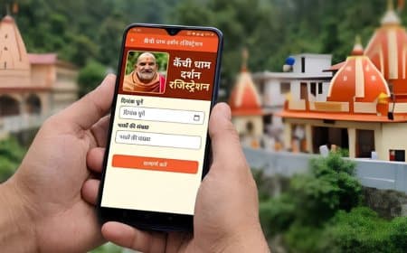 कैंची धाम में उमड़ी भारी भीड़: नीम करोली बाबा के दर्शन के लिए जल्द लागू होगी ऑनलाइन प्री-बुकिंग व्यवस्था