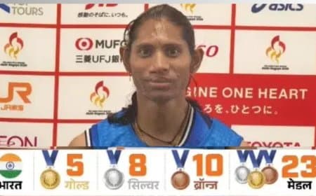 पैरा एशियन गेम्स: दीप्ति जीवनजी ने रिकॉर्ड समय के साथ जीता गोल्ड, भारत के खाते में आए कुल 23 मेडल