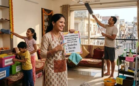 दीपावली सफाई और प्लानिंग कैसे करें? बिना थके घर चमकाने के स्मार्ट टिप्स