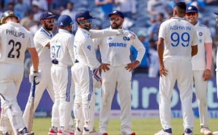 भारत की 12 साल की घरेलू बादशाहत खत्म, न्यूजीलैंड ने पुणे टेस्ट में 113 रन से हराया