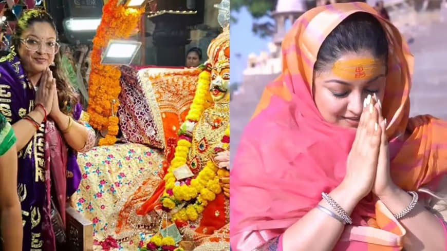 मध्यप्रदेश: नाना पाटेकर के निधन के बाद उज्जैन पहुंची तनुश्री ने उगली आग...कहा- एक-एक कर सबका नाश