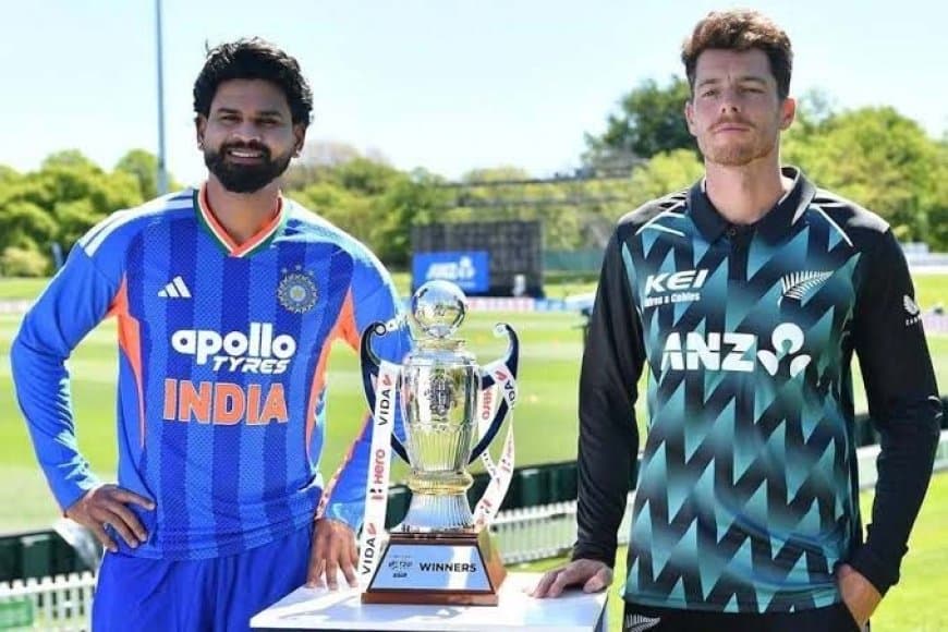 टी-20: भारत ने टॉस जीतकर गेंदबाजी चुनी... न्यूजीलैंड के खिलाफ 2 बदलाव, वैभव  सूर्यवंशी को मौका नहीं