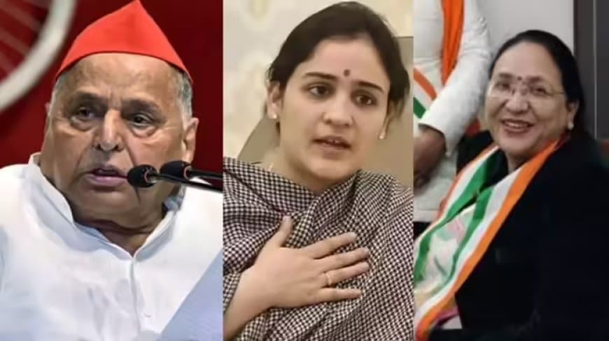 जमीन घोटाला... यूपी महिला आयोग की उपाध्यक्ष अपर्णा की मां पर एफआईआर जमीन घोटाला... यूपी महिला आयोग की उपाध्यक्ष अपर्णा की मां पर एफआईआर