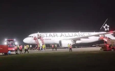 तकनीकी खराबी... एअर इंडिया विमान की भोपाल में इमरजेंसी लैंडिंग