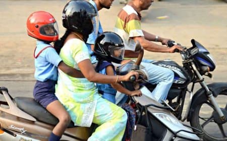 मध्यप्रदेश... बाइक चालक के साथ पीछे बैठने वाले को भी हेलमेट अनिवार्य वरना चालान