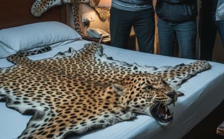 मध्य प्रदेश: DRI ने भोपाल से तेंदुए की खाल और सिर के साथ 3 वन्यजीव तस्करों को दबोचा