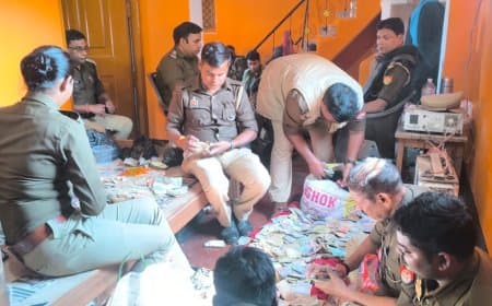 प्रतापगढ़ पुलिस की बड़ी कार्रवाई: जेल से चल रहे ड्रग रैकेट का भंडाफोड़, ₹2 करोड़ कैश जब्त