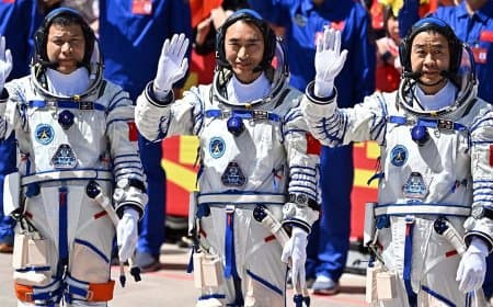 आठ माह बाद अंतरिक्ष में फंसे चीन के तीन यात्री धरती पर लौटेंगे