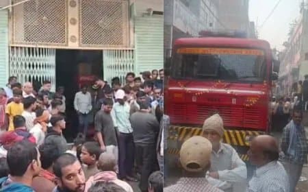 बिहार... मुजफ्फरपुर में एक ही परिवार के पांच लोग जिंदा जले