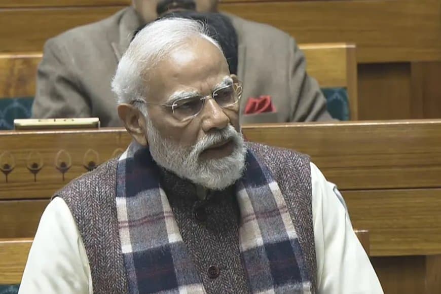 पीएम बोले- कांग्रेस ने वंदे मातरम के किए टुकड़े- मुस्लिम लीग के सामने घुटने टेके