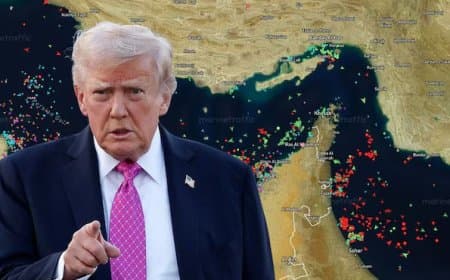 होर्मुज स्ट्रेट पर आज से नाकेबंदी करेगा अमेरिका...ट्रम्प का दावा- ईरान की नौसेना खत्म