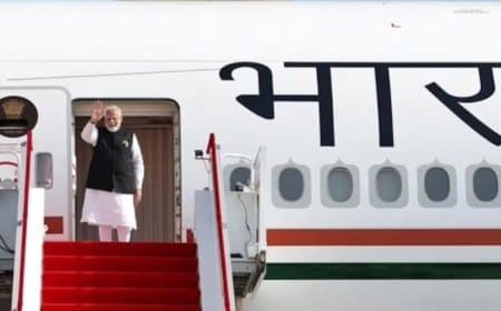 भारत: प्रधानमंत्री मोदी छह दिन में करेंगे पांच देशों का दौरा...संयुक्त अरब अमीरात की यात्रा के लिए रवाना भारत: प्रधानमंत्री मोदी छह दिन में करेंगे पांच देशों का दौरा...संयुक्त अरब अमीरात की यात्रा के लिए रवाना