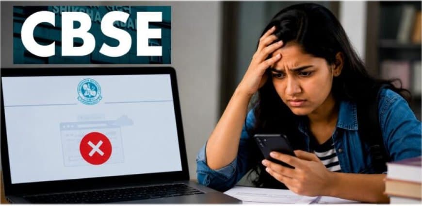 सीबीएसई: 12वीं के पुनर्मूल्यांकन के लिए पोर्टल खोला... लॉन्च होते ही हो गया ठप फिर हुआ ओपन सीबीएसई: 12वीं के पुनर्मूल्यांकन के लिए पोर्टल खोला... लॉन्च होते ही हो गया ठप फिर हुआ ओपन