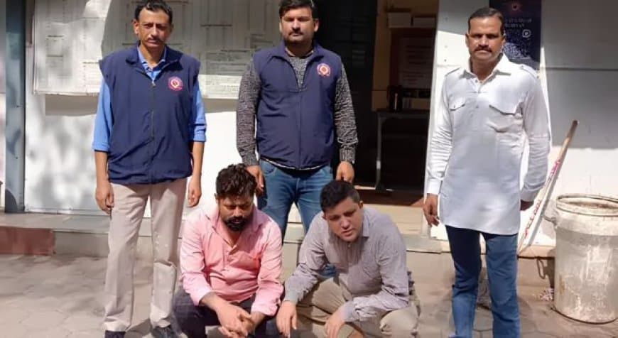 इंदौर: वेलनेस सेंटर की फ्रेंचाइजी के नाम पर 1.20 करोड़ की ठगी, दिल्ली से दो डायरेक्टर गिरफ्तार इंदौर: वेलनेस सेंटर की फ्रेंचाइजी के नाम पर 1.20 करोड़ की ठगी, दिल्ली से दो डायरेक्टर गिरफ्तार