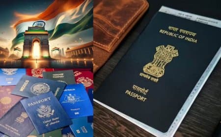पासपोर्ट रैंकिंग में खिसका भारत...स्वीडन शीर्ष पर, अमेरिका और फ्रांस टॉप 10 से बाहर पासपोर्ट रैंकिंग में खिसका भारत...स्वीडन शीर्ष पर, अमेरिका और फ्रांस टॉप 10 से बाहर