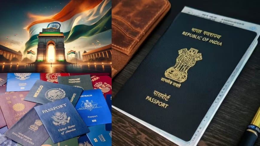 पासपोर्ट रैंकिंग में खिसका भारत...स्वीडन शीर्ष पर, अमेरिका और फ्रांस टॉप 10 से बाहर पासपोर्ट रैंकिंग में खिसका भारत...स्वीडन शीर्ष पर, अमेरिका और फ्रांस टॉप 10 से बाहर