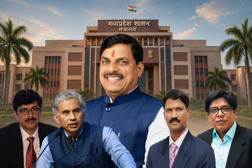 MP... सीएस की रेस कितने फेस... प्रशासनिक बॉस के लिए मालवा के आईएएस अफसर का पलड़ा भारी MP... सीएस की रेस कितने फेस... प्रशासनिक बॉस के लिए मालवा के आईएएस अफसर का पलड़ा भारी