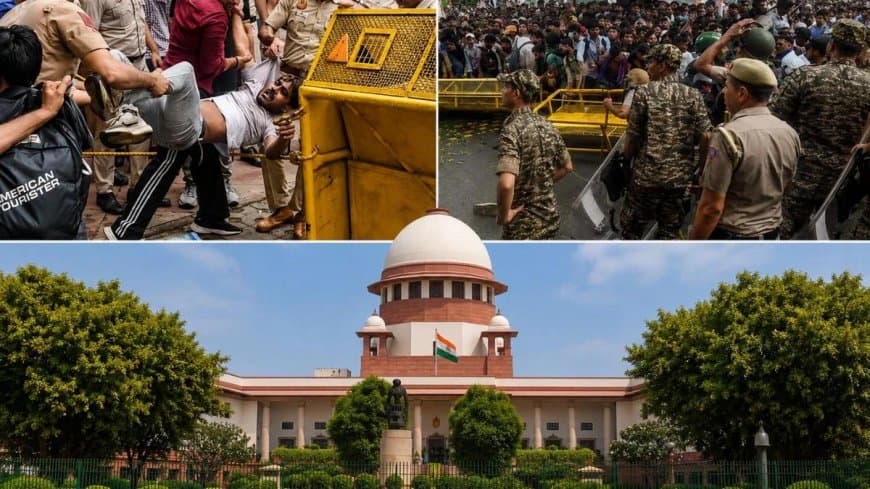 छात्रों से बर्बरता...सुप्रीम कोर्ट की सख्त टिप्पणी- कहा- शांतिपूर्ण प्रदर्शन हर नागरिक का हक, लाठीचार्ज सही नहीं छात्रों से बर्बरता...सुप्रीम कोर्ट की सख्त टिप्पणी- कहा- शांतिपूर्ण प्रदर्शन हर नागरिक का हक, लाठीचार्ज सही नहीं