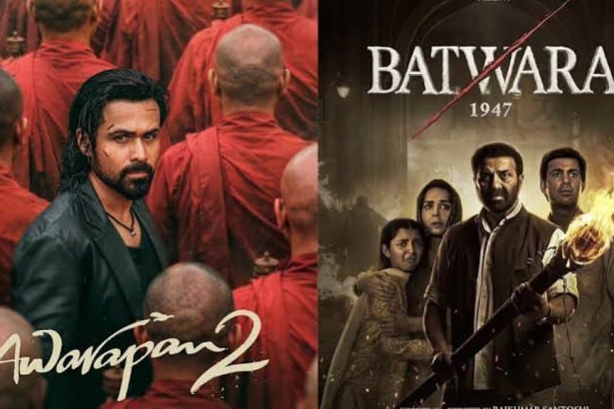 'बंटवारा 1947' और 'आवारापन 2' बॉक्स ऑफिस क्लैश: इमरान हाशमी की फिल्म 100 करोड़ के करीब, सनी देओल की फिल्म पिछड़ी