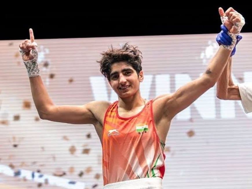 CWG 2026 Day 10: मुक्केबाजी में स्वर्ण पदकों की धूम, ट्रिपल जंप में भी चमके भारतीय खिलाड़ी CWG 2026 Day 10: मुक्केबाजी में स्वर्ण पदकों की धूम, ट्रिपल जंप में भी चमके भारतीय खिलाड़ी