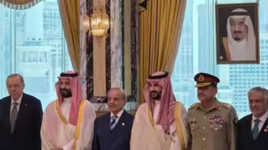 Saudi-Pakistan-Turkey Defense Pact: सऊदी, पाकिस्तान और तुर्किए के रक्षा समझौते पर भारत की नजर Saudi-Pakistan-Turkey Defense Pact: सऊदी, पाकिस्तान और तुर्किए के रक्षा समझौते पर भारत की नजर
