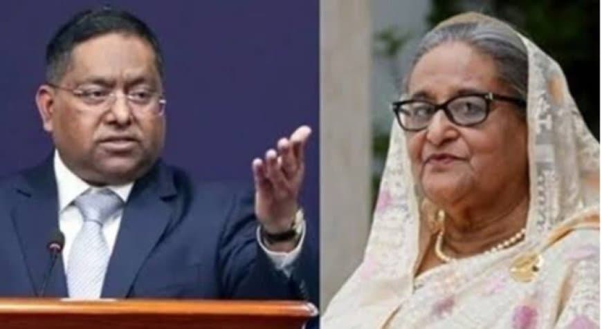 शेख हसीना की मीडिया बातचीत पर भारत का बड़ा बयान, बांग्लादेश के आरोपों को किया खारिज शेख हसीना की मीडिया बातचीत पर भारत का बड़ा बयान, बांग्लादेश के आरोपों को किया खारिज