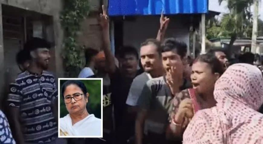 ममता बनर्जी के काफिले पर हमला: उत्तर 24 परगना में टीएमसी सुप्रीमो की गाड़ी पर पथराव ममता बनर्जी के काफिले पर हमला: उत्तर 24 परगना में टीएमसी सुप्रीमो की गाड़ी पर पथराव
