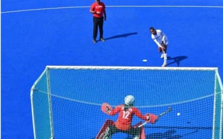 एएचएफ जूनियर महिला एशिया कप: भारत ने दक्षिण कोरिया को 5-1 से रौंदकर फाइनल में बनाई जगह एएचएफ जूनियर महिला एशिया कप: भारत ने दक्षिण कोरिया को 5-1 से रौंदकर फाइनल में बनाई जगह
