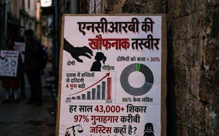 खौफनाक तस्वीर: एक दशक में बच्चियों से दरिंदगी के मामले 4 गुना बढ़े, 86 फीसदी केस अदालतों में लंबित खौफनाक तस्वीर: एक दशक में बच्चियों से दरिंदगी के मामले 4 गुना बढ़े, 86 फीसदी केस अदालतों में लंबित
