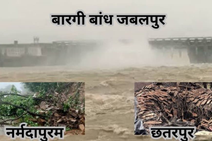 Madhya Pradesh Monsoon Update: सीधी-यूपी मार्ग बंद, टीकमगढ़-दमोह में रेड अलर्ट, बरगी बांध के गेट खुले