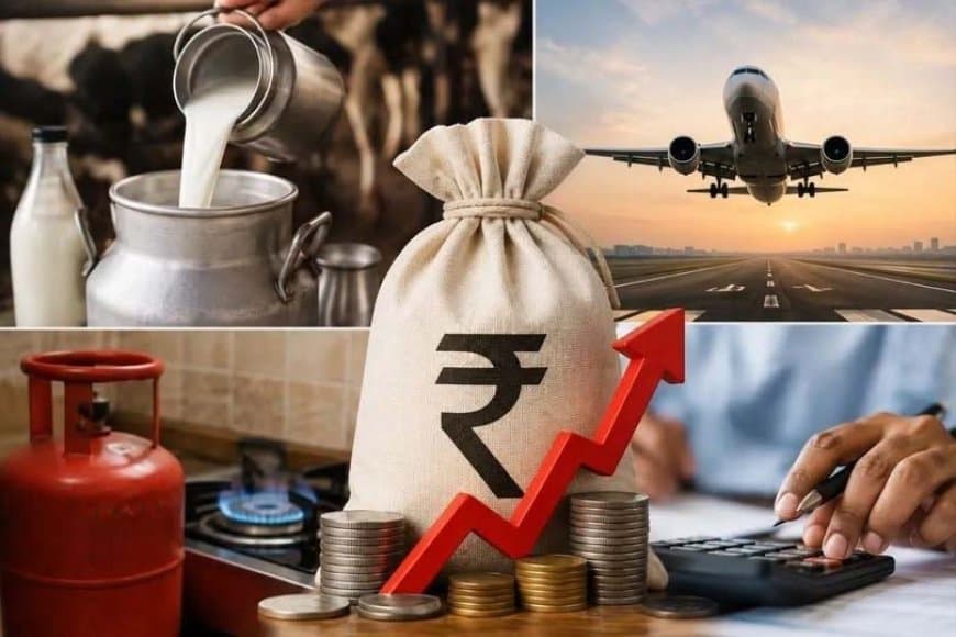 महंगाई की मार... कॉमर्शियल सिलेंडर 11.50, दूध 9 रुपए तक महंगा... बिना ई-केवाईसी अटकेगी एलपीजी सब्सिडी महंगाई की मार... कॉमर्शियल सिलेंडर 11.50, दूध 9 रुपए तक महंगा... बिना ई-केवाईसी अटकेगी एलपीजी सब्सिडी