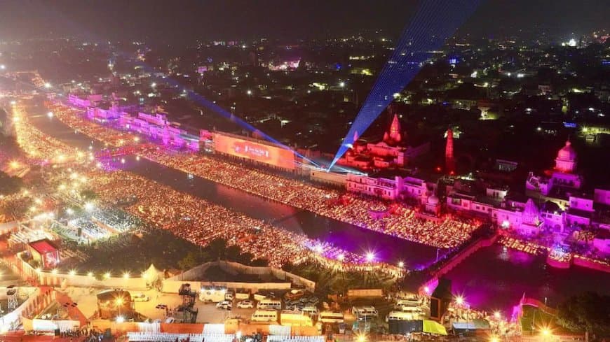 दीपों से पुन: जगमगाएगी रामनगरी: 7 नवंबर को सरयू तट पर दिखेगा भक्ति-रोशनी और महाआरती का अद्भुत संगम दीपों से पुन: जगमगाएगी रामनगरी: 7 नवंबर को सरयू तट पर दिखेगा भक्ति-रोशनी और महाआरती का अद्भुत संगम