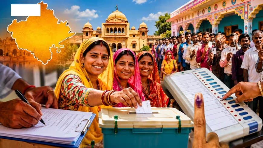 राजस्थान: निकाय चुनाव में भाजपा की रिकॉर्ड जीत, 163 सीटों पर जमाया कब्जा, 103 सीट पर सिमटी कांग्रेस राजस्थान: निकाय चुनाव में भाजपा की रिकॉर्ड जीत, 163 सीटों पर जमाया कब्जा, 103 सीट पर सिमटी कांग्रेस