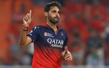 Hong Kong Sixes 2026: भुवनेश्वर कुमार करेंगे भारतीय टीम की कप्तानी, क्रुणाल-तेवतिया को मौका Hong Kong Sixes 2026: भुवनेश्वर कुमार करेंगे भारतीय टीम की कप्तानी, क्रुणाल-तेवतिया को मौका