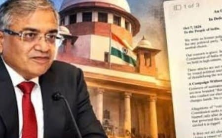 पूर्व जजों और अधिकारियों का खुला खत: संवैधानिक संस्थाओं पर हमलों और निराधार आरोपों पर चिंता पूर्व जजों और अधिकारियों का खुला खत: संवैधानिक संस्थाओं पर हमलों और निराधार आरोपों पर चिंता