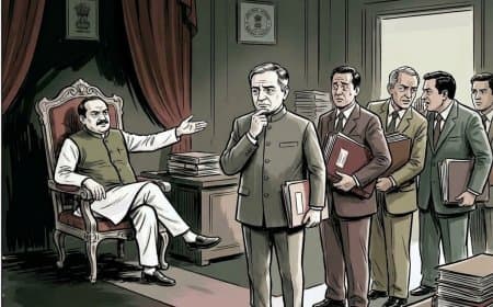 मध्यप्रदेश में ‘साहब’ कब दिखाएंगे साहस...फैसलों के बजाय हुक्म के आगे सिर झुकाने की बढ़ती प्रवृत्ति मध्यप्रदेश में ‘साहब’ कब दिखाएंगे साहस...फैसलों के बजाय हुक्म के आगे सिर झुकाने की बढ़ती प्रवृत्ति
