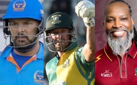 WCL 2026: इंडिया चैंपियंस टूर्नामेंट से बाहर, सेमीफाइनल की रेस में इंग्लैंड और ऑस्ट्रेलिया के बीच कड़ी टक्कर WCL 2026: इंडिया चैंपियंस टूर्नामेंट से बाहर, सेमीफाइनल की रेस में इंग्लैंड और ऑस्ट्रेलिया के बीच कड़ी टक्कर