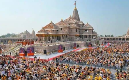 अयोध्या: श्रीराम जन्मभूमि ट्रस्ट का बड़ा फैसला: अब 3 महीने पहले बुक होंगे सुगम दर्शन पास, कोटा दोगुना अयोध्या: श्रीराम जन्मभूमि ट्रस्ट का बड़ा फैसला: अब 3 महीने पहले बुक होंगे सुगम दर्शन पास, कोटा दोगुना