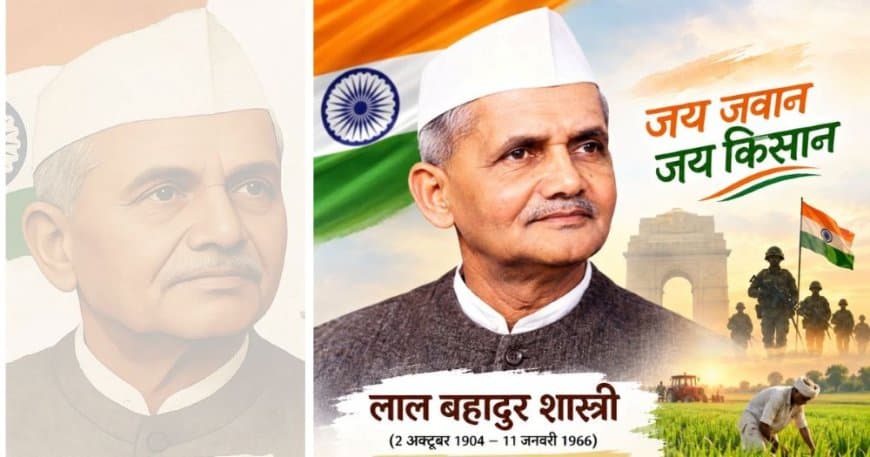 लाल बहादुर शास्त्री : सादगी, साहस और राष्ट्रसेवा की मिसाल लाल बहादुर शास्त्री : सादगी, साहस और राष्ट्रसेवा की मिसाल