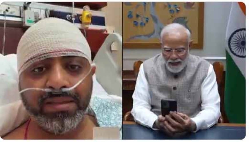 मौत को मात देने वाले हीरो से पीएम ने की बात... बोले आप पर भारत को नाज..कैप्टन ने कहा-सर! हनुमान जी ने बचाया मौत को मात देने वाले हीरो से पीएम ने की बात... बोले आप पर भारत को नाज..कैप्टन ने कहा-सर! हनुमान जी ने बचाया
