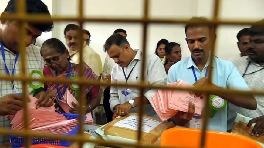 Bypoll Results 2026 Live: पुडुचेरी में AINRC की जीत, बंगाल-असम में बीजेपी आगे, जानें ताजा अपडेट Bypoll Results 2026 Live: पुडुचेरी में AINRC की जीत, बंगाल-असम में बीजेपी आगे, जानें ताजा अपडेट
