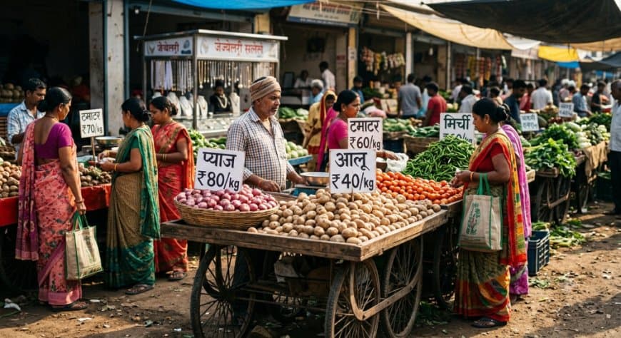 सितंबर 2026 में खुदरा महंगाई दर: सब्जियां और खाद्य पदार्थों के महंगे होने से बढ़ी महंगाई, RBI के रुख पर एक नजर सितंबर 2026 में खुदरा महंगाई दर: सब्जियां और खाद्य पदार्थों के महंगे होने से बढ़ी महंगाई, RBI के रुख पर एक नजर