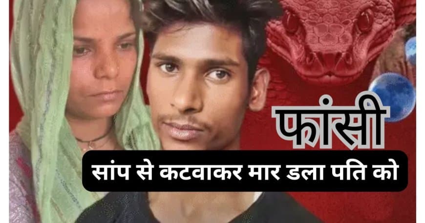 मेरठ सांप कांड: पति अमित की हत्यारिन रविता और प्रेमी अमरदीप को फांसी की सजा मेरठ सांप कांड: पति अमित की हत्यारिन रविता और प्रेमी अमरदीप को फांसी की सजा