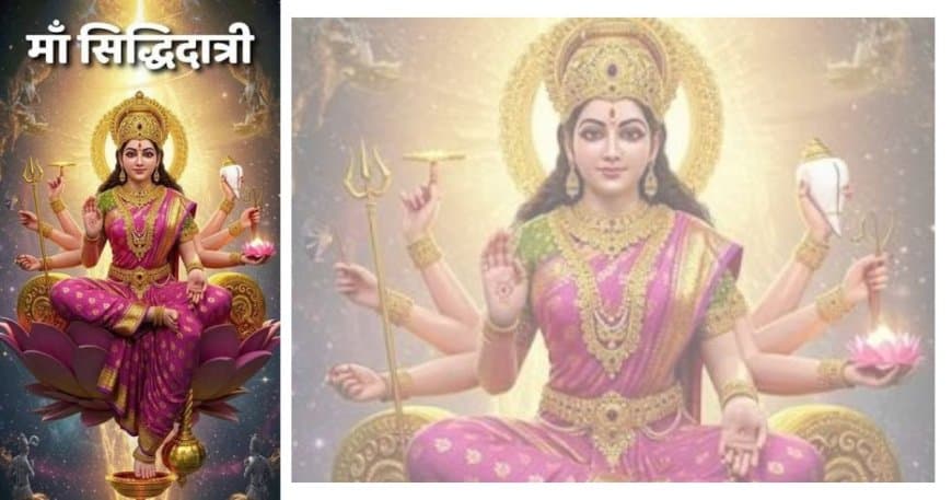 नवरात्रि का नौवां दिन: मां सिद्धिदात्री की महिमा, पूजा विधि, भोग और महत्व नवरात्रि का नौवां दिन: मां सिद्धिदात्री की महिमा, पूजा विधि, भोग और महत्व