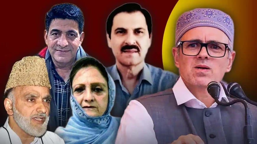 जम्मू-कश्मीर में कैबिनेट विस्तार: उमर सरकार में मंत्रियों का बढ़ा कुनबा...चार नए चेहरों की ताजपोशी जम्मू-कश्मीर में कैबिनेट विस्तार: उमर सरकार में मंत्रियों का बढ़ा कुनबा...चार नए चेहरों की ताजपोशी