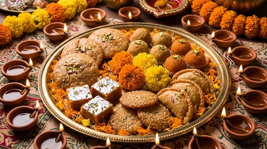 लो आ गई दीपावली.. भारत के विभिन्न राज्यों की पारंपरिक दिवाली मिठाइयां और पकवान लो आ गई दीपावली.. भारत के विभिन्न राज्यों की पारंपरिक दिवाली मिठाइयां और पकवान
