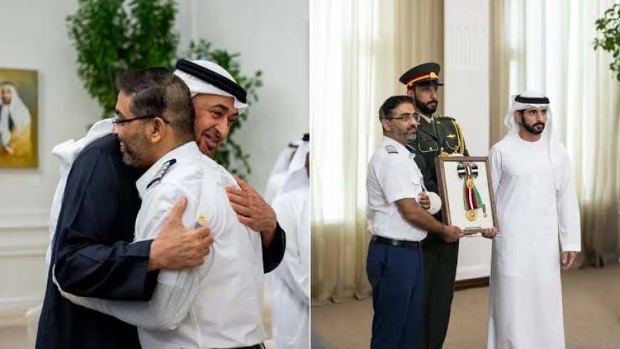 यूएई में कैप्टन स्मित सम्मानित: दुबई के राष्ट्रपति ने गले लगाकर किया सलाम, इस्राइल भी देगा ‘नागरिक वीरता’ यूएई में कैप्टन स्मित सम्मानित: दुबई के राष्ट्रपति ने गले लगाकर किया सलाम, इस्राइल भी देगा ‘नागरिक वीरता’
