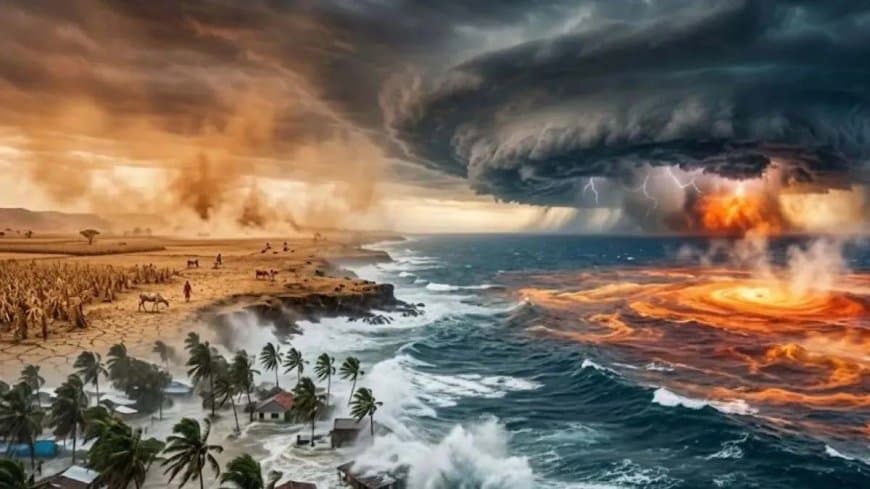 सुपर अल नीनो का कहर: भीषण गर्मी से अगले 5 महीनों में होगी साढ़े तीन लाख मौत, भारत भी अत्यधिक जोखिम में सुपर अल नीनो का कहर: भीषण गर्मी से अगले 5 महीनों में होगी साढ़े तीन लाख मौत, भारत भी अत्यधिक जोखिम में